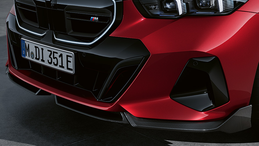 BMW M Performance Parts BMW i5 G60 M Performance front splitter, carbon BMW M Performance Parts 2023 BMW i5 G60 M Performance front splitter, carbon