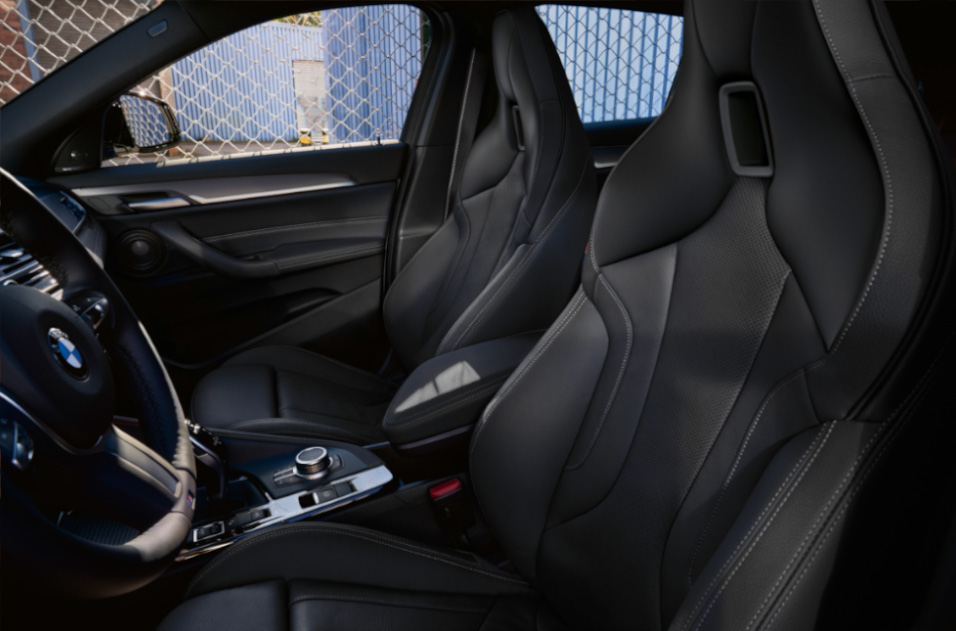 BMW X2 F39 interior centre console