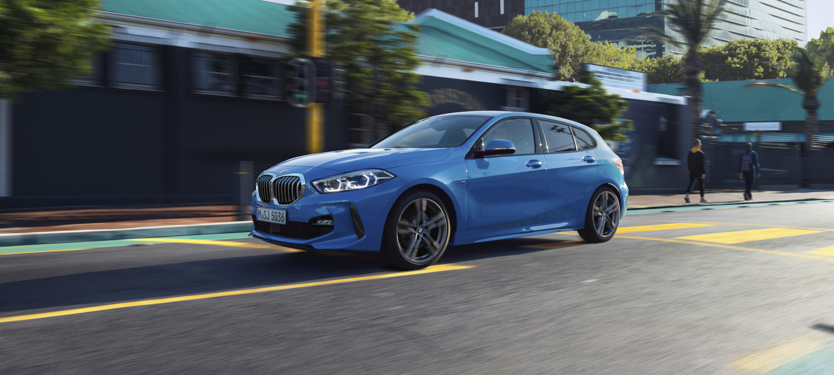 BMW COSMETIC REPAIR INSURANCE Misano Blue BMW 1 Series M Sport