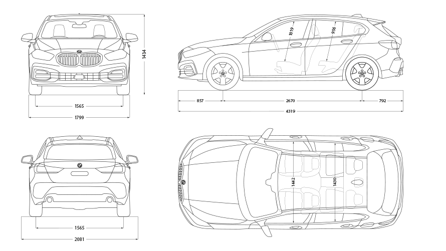 BMW 1 Series technical data BMW.ie