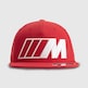 BMW M Large Logo Cap Red