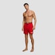 BMW M Tonal Logo Swim Shorts  Red