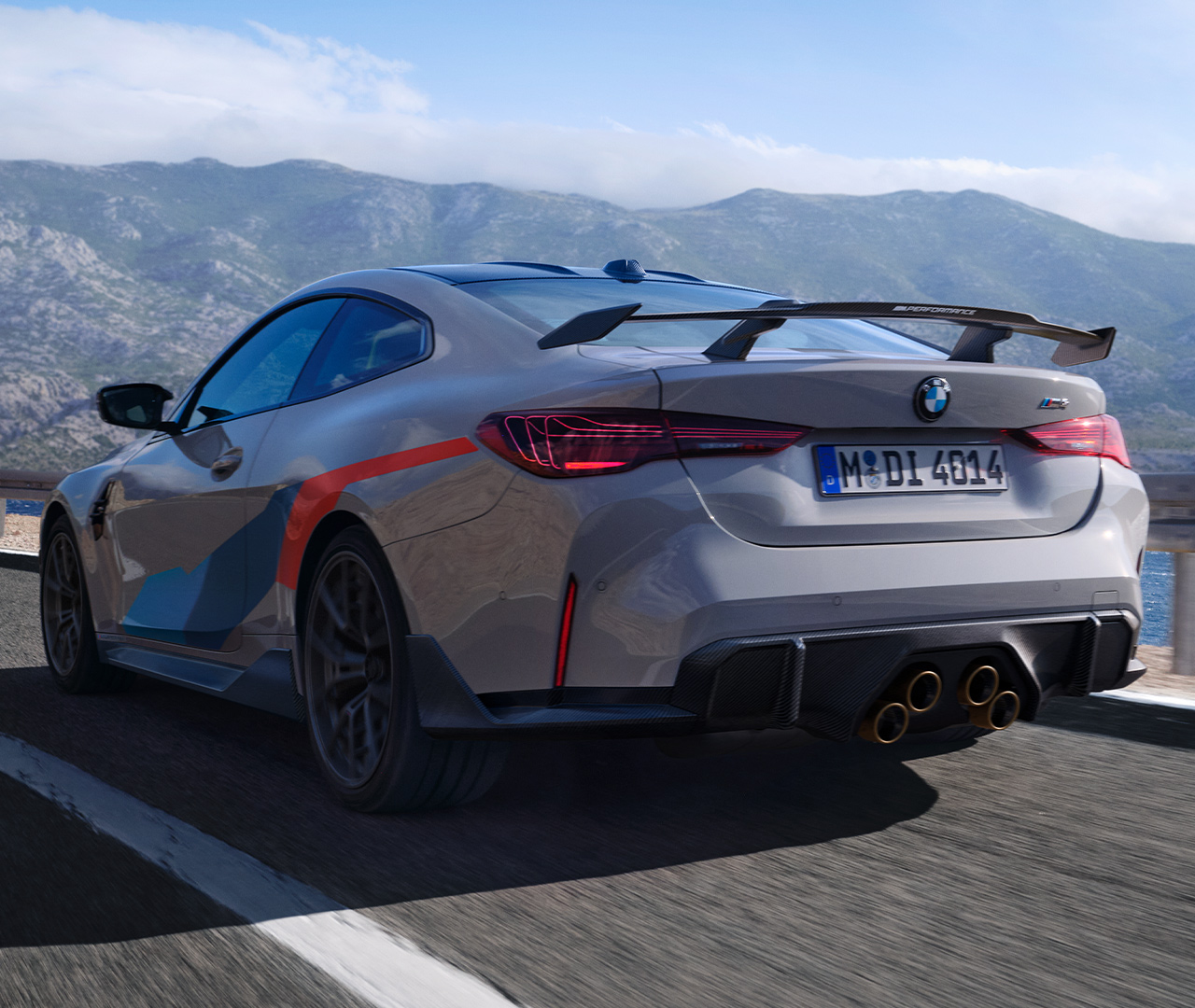 M Performance sports suspension.