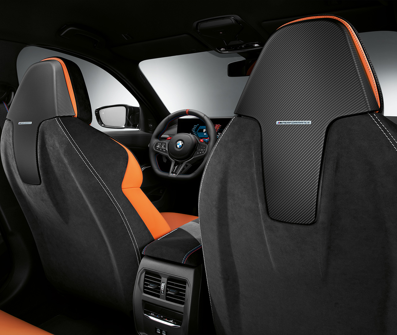 M Performance seat back shell Alcantara/carbon