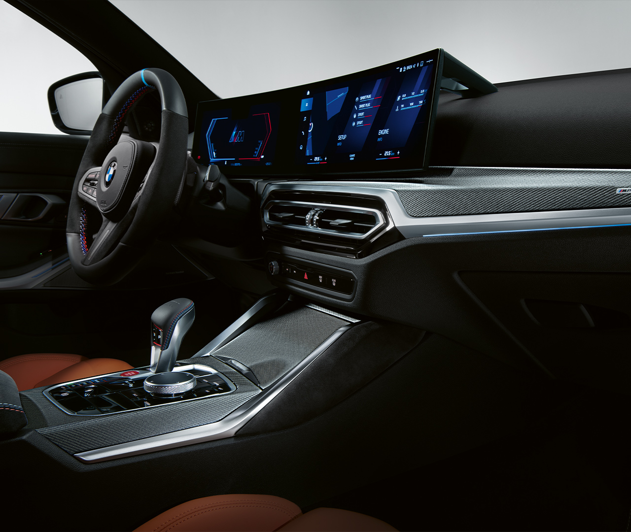 M interior trim Alcantara/carbon