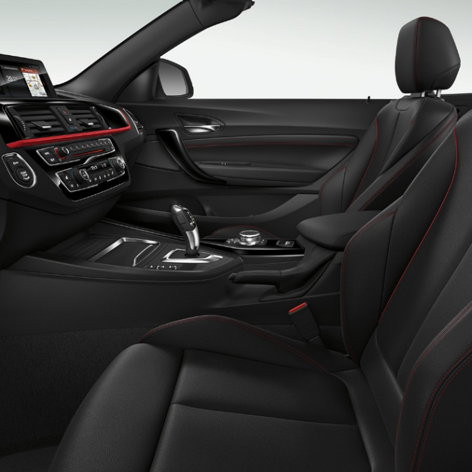 BMW 2 Series Convertible, Model Sport Line interior BMW 2 Series Convertible, Model Sport Line interior