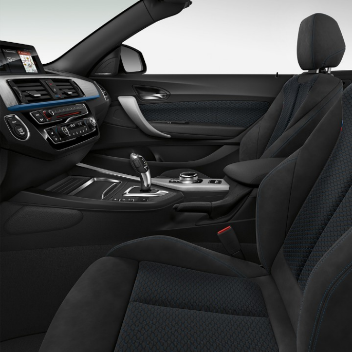BMW 2 Series Convertible, Model M Sport interior BMW 2 Series Convertible, Model M Sport interior