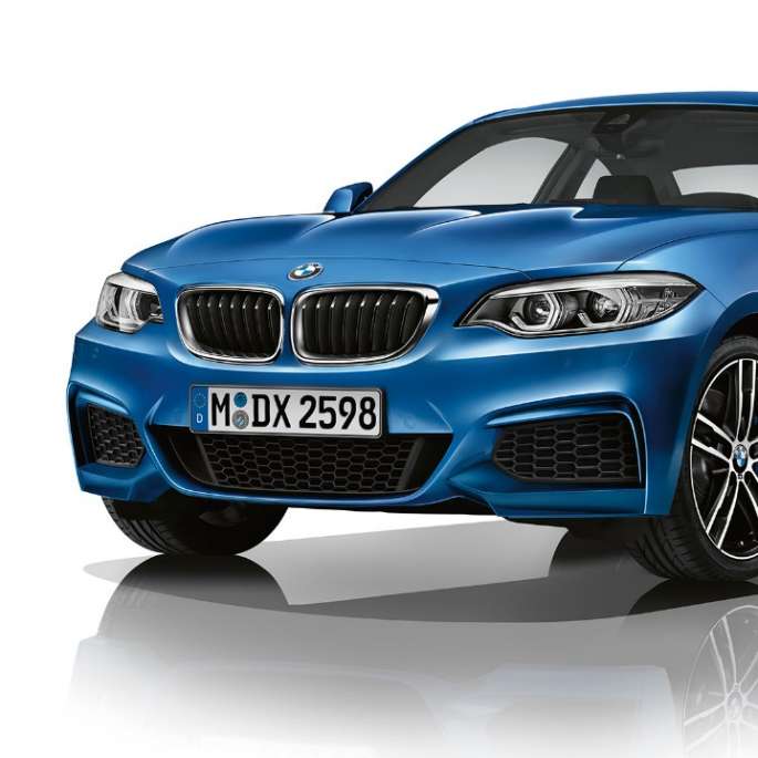 BMW 2 Series Coupé, Model M Sport three-quarter front shot