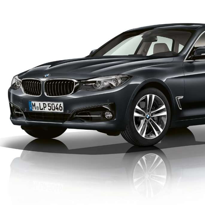 BMW 3 Series Gran Turismo, Model Sport Line three-quarter front shot BMW 3 Series Gran Turismo, Model Sport Line three-quarter front shot
