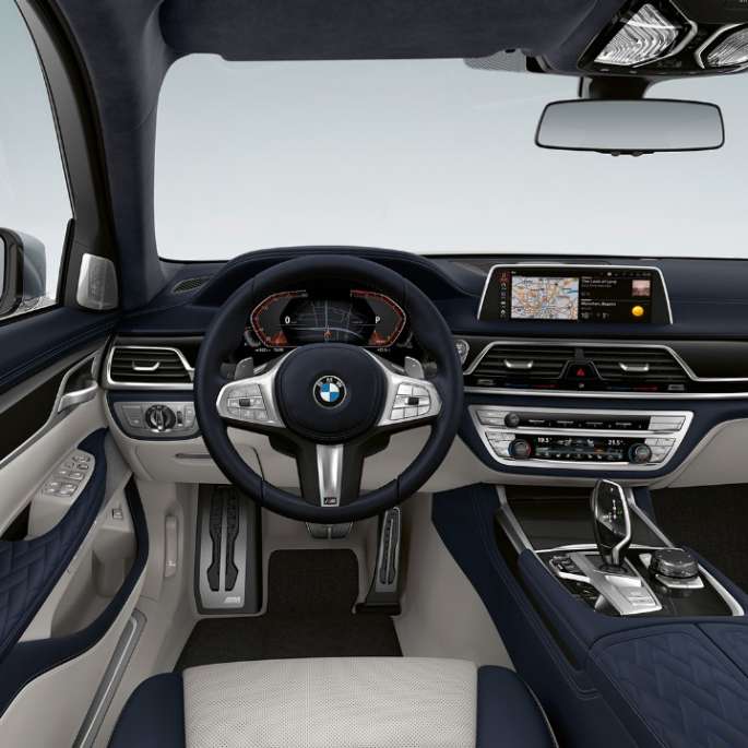 BMW 7 Series Saloon M Sport package, interior BMW 7 Series Saloon M Sport package interior