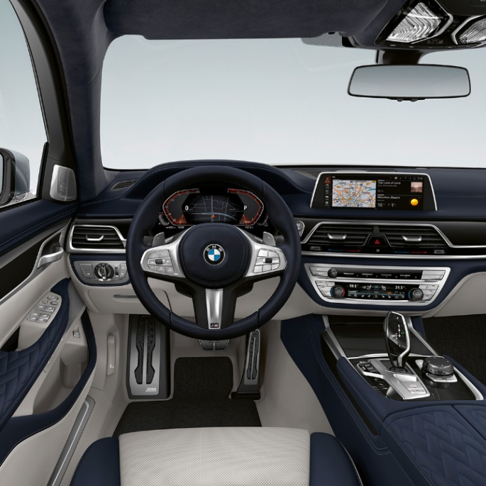 BMW 7 Series Saloon M Sport package, interior BMW 7 Series Saloon M Sport package interior